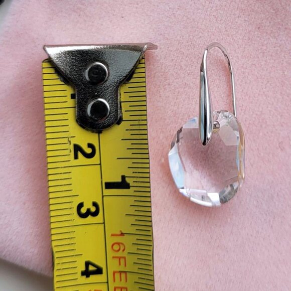 Swarovski Galet Pierced Earrings - Picture 8 of 9